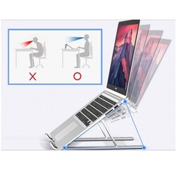 Conceptronic Aluminium Faltbarer Laptopständer