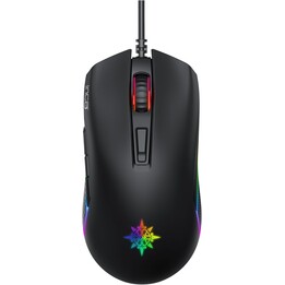 Mouse da gioco INCA IMG-GT14 3600 DPI. RGB. 7 tasti. USB. Software al dettaglio