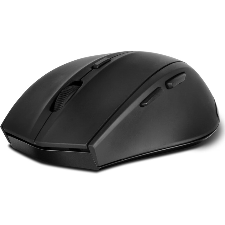 Speedlink calado silent mouse sl-6343-rrbk, USB sem fio, 1600 dpi, tecnologia sem fio de 4GHz, preto