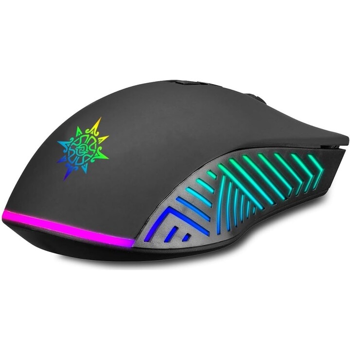 INCA IMG-GT17 Pro Optical Gaming Maus 6400 DPI RGB-Logo-Effekt