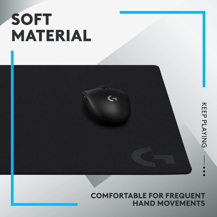 Alfombrilla de ratón LOGITECH G G640 negra