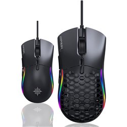 Mouse Inca Gaming IMG-GT20 10000 DPI. RGB. 7 teclas. USB. SW de varejo