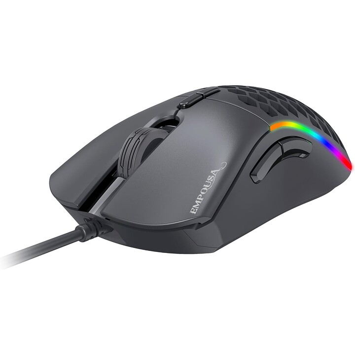 Mouse da gioco INCA IMG-GT20 10000 DPI. RGB. 7 tasti. USB. Software al dettaglio