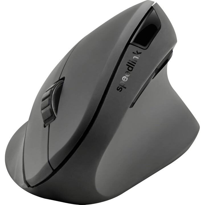 Speedlink Piavo Ergonomic Vertical Mouse - Wireless, diseño ergonómico, vertical, negro