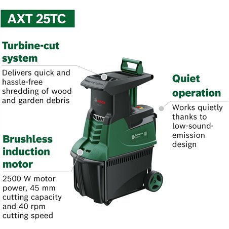 Bosch - Shredder tranquillo - AXT 25 TC