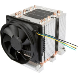 Inter-Tech B-14 3U CPU cooler black and silver