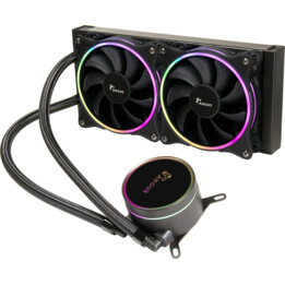 K Cooler Inter-Tech water cooling CPU Argus Iceman LC-240 RGB
