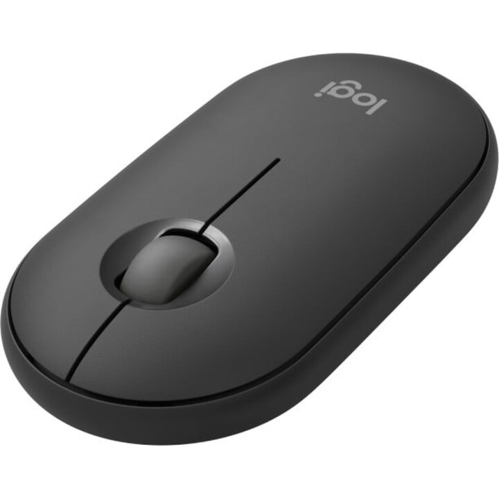 Logitech 920-012244 Universal RF Wireless + Bluetooth QWERTY Keyboard Mouse Included US International Graphite