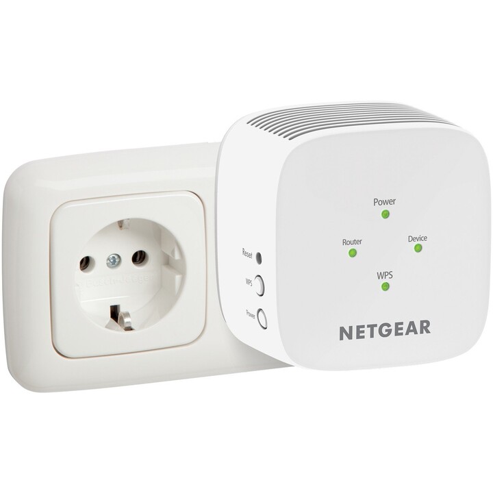 Transmissor e receptor de rede NETGEAR EX6110 branco 10, 100, 300 Mbit/s