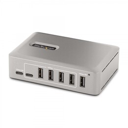StarTech.com 10G8A2CS-USB-C-HUB Hub d interface USB 3.2 Gen 2 (3.1 Gen 2) Type-C 10 000 Mbit/s Gris