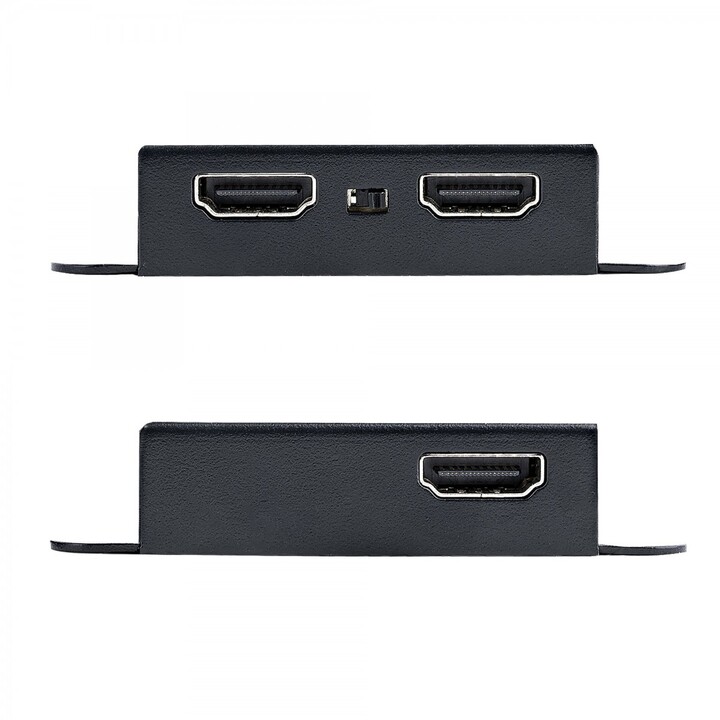 StarTech.com EXTEND-HDMI-4K40C6P1 Audio/Video Extender AV-Signalsender und -empfänger Schwarz