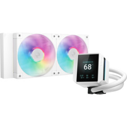 K Cooler Acqua Raffreddamento Deepcool Mystique 240 White Argb