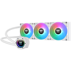 K refrigerador de agua refrescante Termaltake Th360 V2 Argb Sync CPU Liquid Coacher Snow Edición