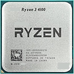 AMD Ryzen 3 4100 4.0GHz AM4 6MB Cache Tray