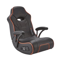 Sedia da gioco da pavimento X Rocker G-Force Sport 2.1 Floor Rocker con sistema audio e subwoofer - Nero