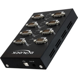 DELOCK Adapter USB 2.0 Seriell 8-Port Industrie RS-232