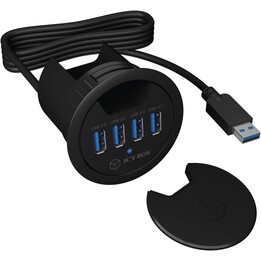HUB Hub da tavolo 4x USB 3.0 Tipo-A ICY BOX