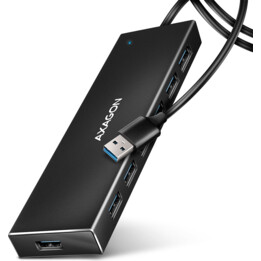 I/O HUB USB3.2 7PORT FLAT/1M HUE-F7A AXAGON