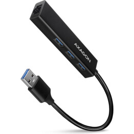I/O-HUB USB3.2 3PORT GLAN/0,2M HMA-GL3A AXAGON