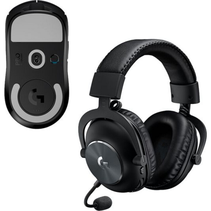 Logitech Superlight X LightSpeed ​​Pro X Wireless Gaming Mouse & Pro X Wireless Gaming Aurtyset Bundle