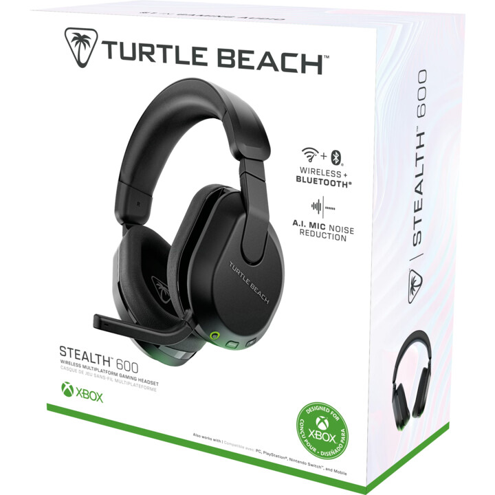 Fone de ouvido estéreo over-ear Turtle Beach Stealth 600 GEN3 XB. Preto