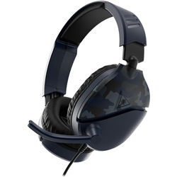 Casque de jeu stéréo supra-auriculaire Turtle Beach Recon 70 Camo Bleu