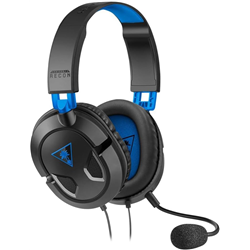 Casque de jeu stéréo supra-auriculaire Turtle Beach Recon 50P noir