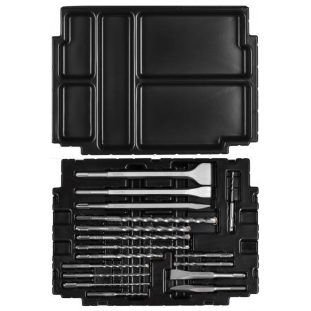 MAKITA SDS DRILL BIT SET + CHISELS 17pcs. IN A MACPAC SUITCASE