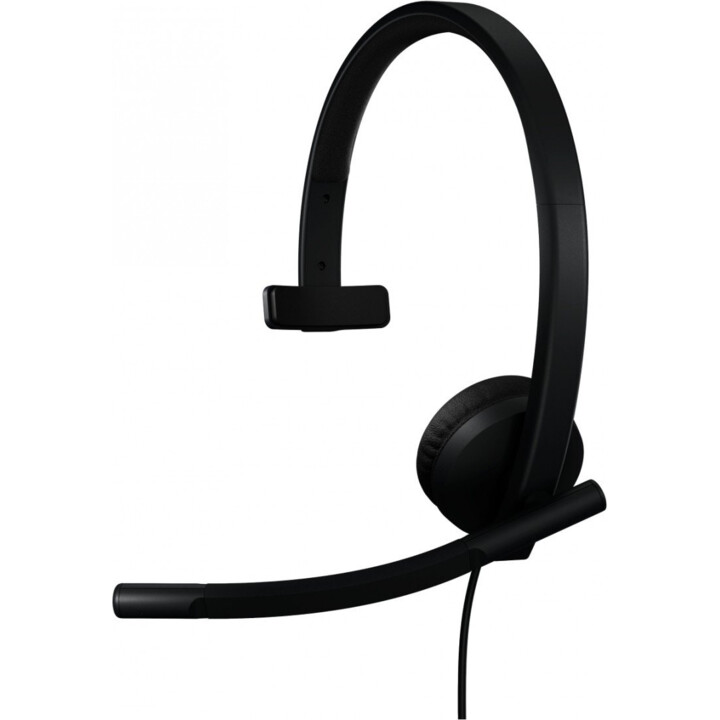 Logitech H570E Cuffie cablate Office/Call Center USB Tipo A Black
