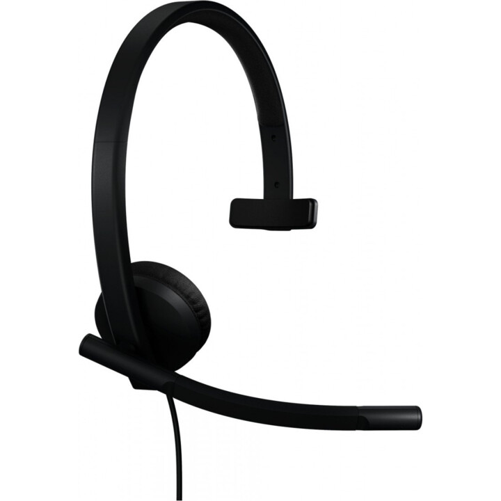 Logitech H570E Cuffie cablate Office/Call Center USB Tipo A Black