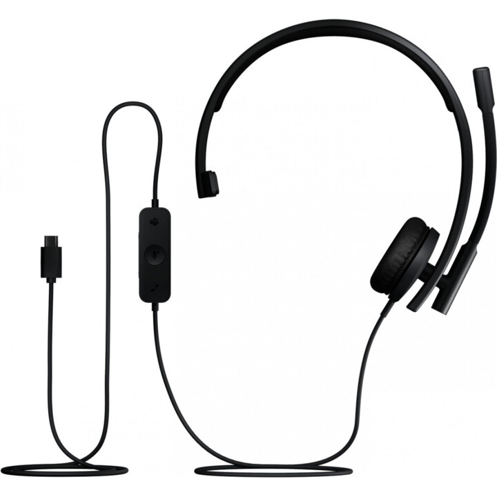 Logitech H570E Wired Headset Office/Call Center USB Typ-C Schwarz