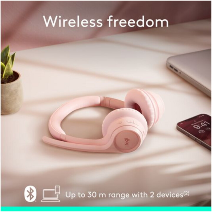 Logitech Zone 300 Auricolare wireless rosa