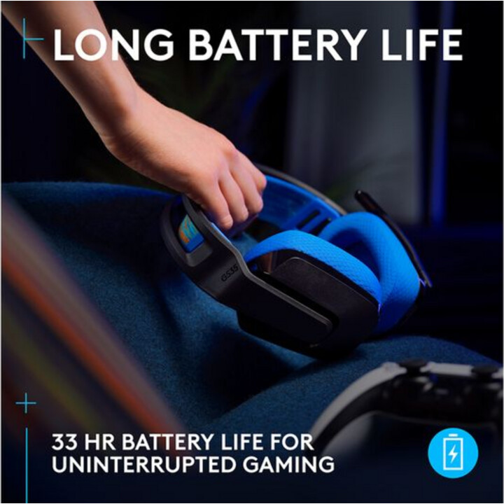 Logitech G535 Lightspeed Wireless Gaming Headset Black