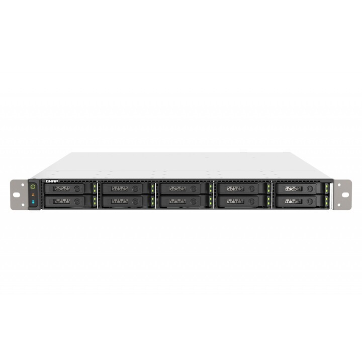 QNAP TS-h1090FU NAS Bastidor (1U) Ethernet Negro, Gris 7232P