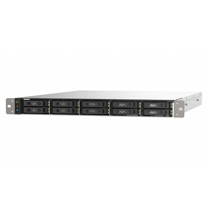 QNAP TS-h1090FU NAS Bastidor (1U) Ethernet Negro, Gris 7232P