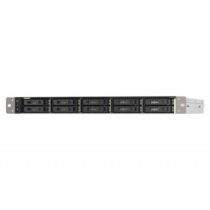 QNAP TS-h1090FU NAS Bastidor (1U) Ethernet Negro, Gris 7232P