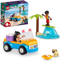 Lego Friends Beach Buggy Fun 41725 - Building Toy Set, Creative Fun for Kids