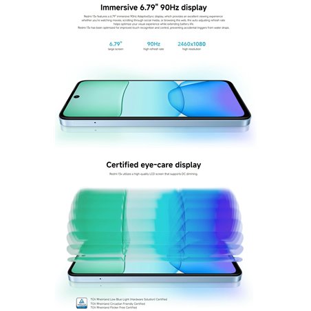 Xiaomi Redmi 13X 8/256GB, Dual Sim, MTK Helio G91 Ultra, 108MP Camera, Fast Charging 6.79 FHD+ Display, Gold