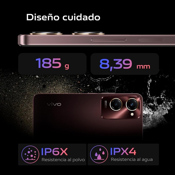 VIVO Y28s 5G 4GB/128GB Braun (Mokkabraun) Dual-SIM