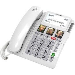 Beafon ML 10 4G LTE, Desk Phone with SOS Emergency Button, White