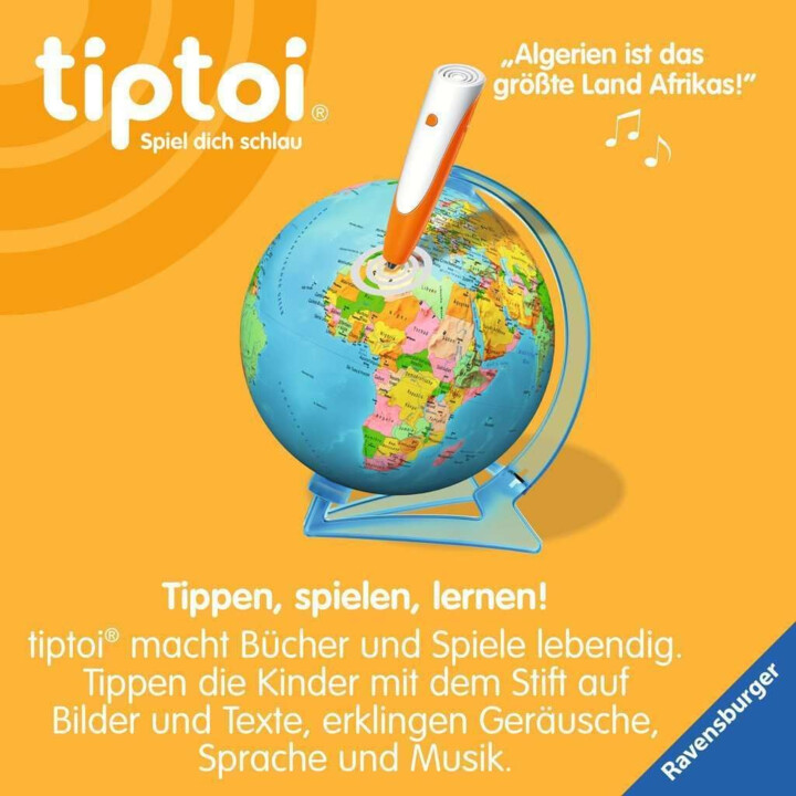 Ravensburger tiptoi: The interactive educational globe