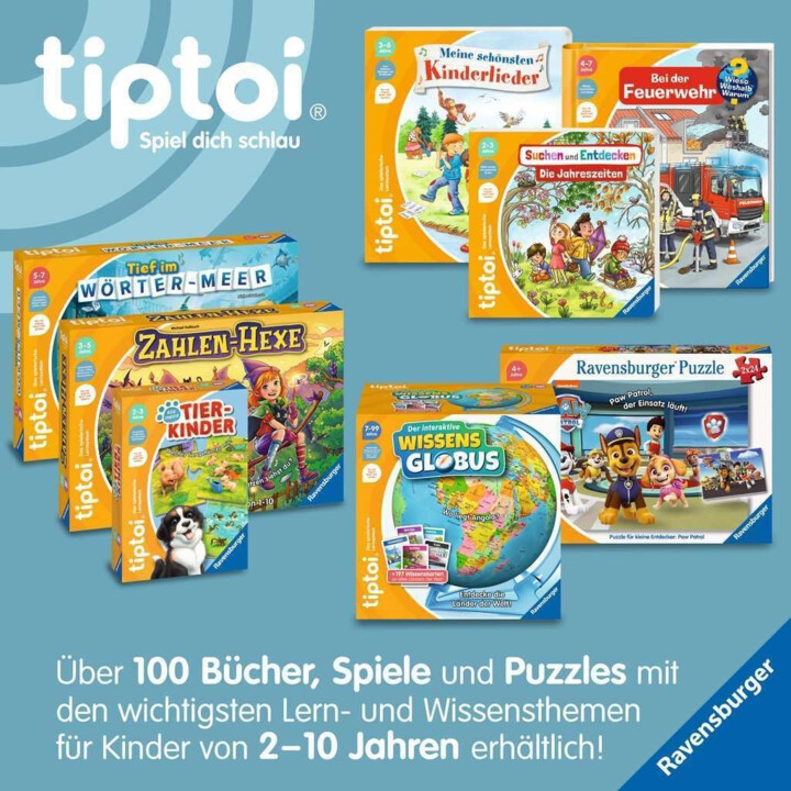 Ravensburger tiptoi: The interactive educational globe
