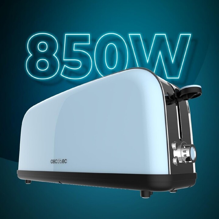 Torradeira vertical Toastin' time 850 Blue Long