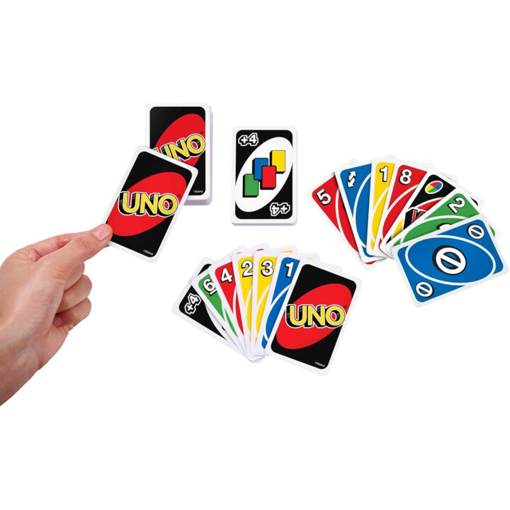 UNO Mattel Card Game Classic 2-10 Players 7