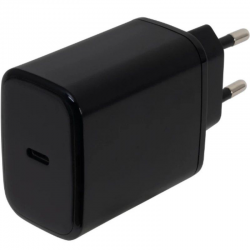 GaN Wall Charger Fonestar POWER-C-65/ 1xUSB Type-C/ 65W/ Black