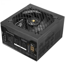 Alimentation Mars Gaming MPB1000PSI / 1000 W / Ventilateur 14 cm / Certification 80 Plus Gold