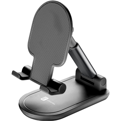 Cellularline Table Stand fr Handys und Tablets. schwarz