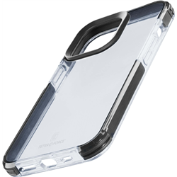 Coque Cellularline Strong Guard pour iPhone 15 Pro transparente