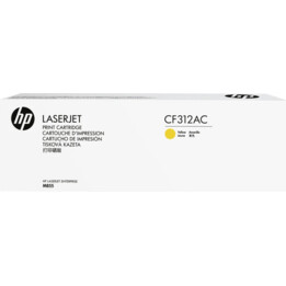 HP Toner Cartridge - Contrat - CF312AC - No.826A - Jaune - 31 500 pages
