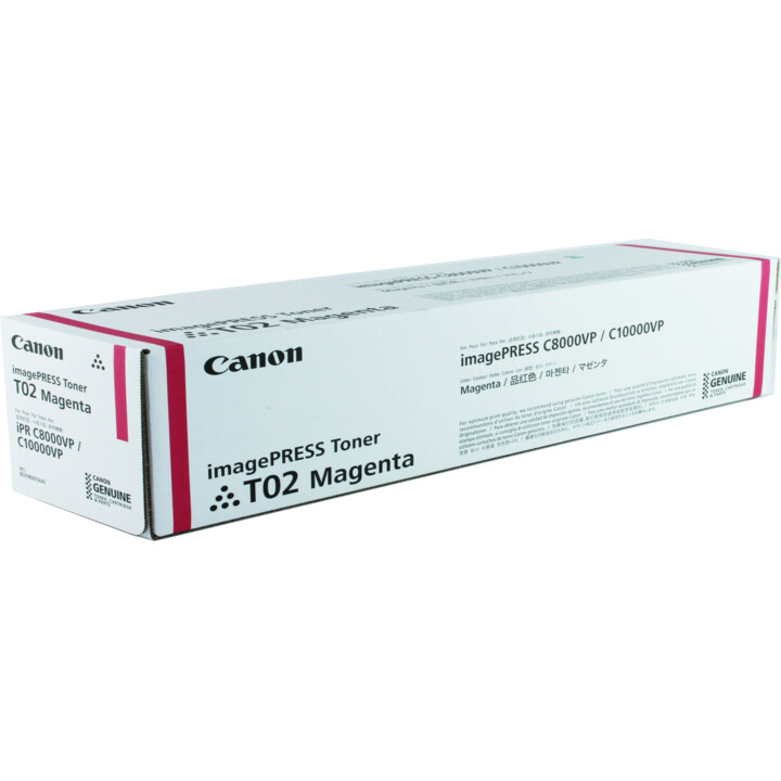 Canon Toner T02 8531B001 Magenta hasta 43,000 páginas
